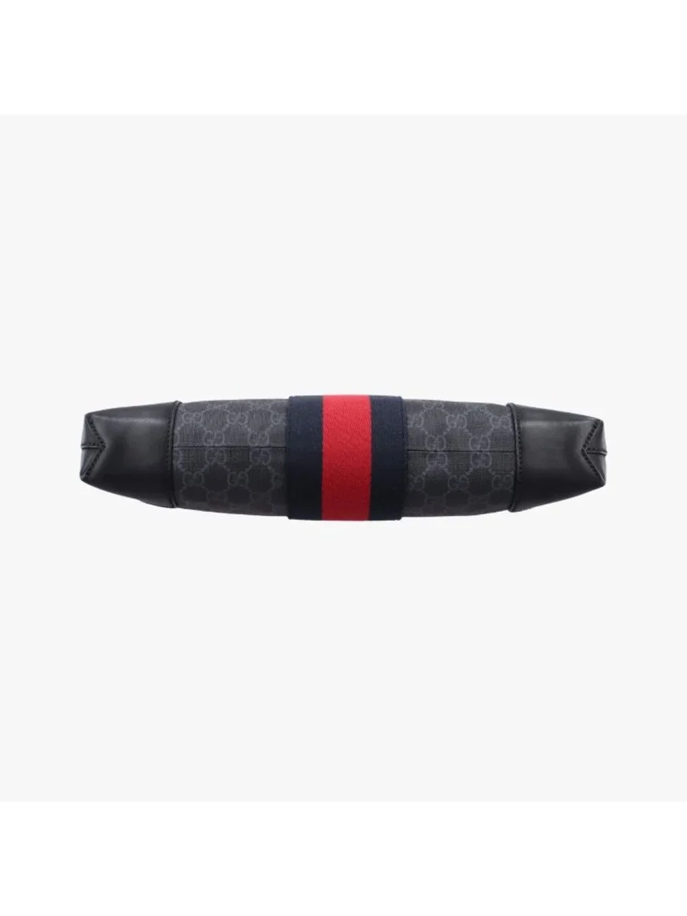 Gucci GG Supreme Messenger Black Red Leather